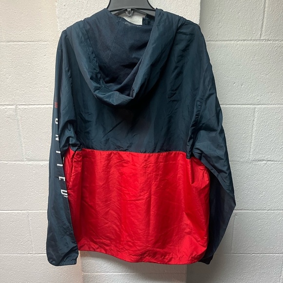 USA Windbreaker Jacket in Navy and Red. Lightweight size large - Picture 4 of 5